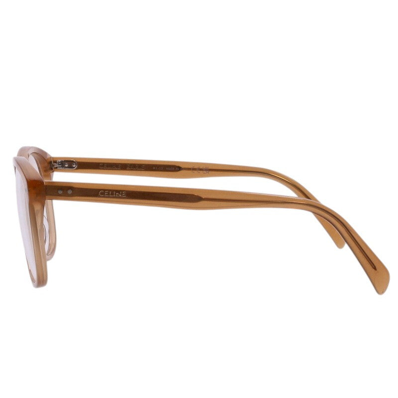 CELINE Wellington Frame Glasses Beige Size ONE SIZE