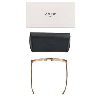 CELINE Wellington Frame Glasses Beige Size ONE SIZE