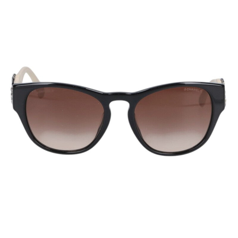 CHANEL Coco Mark Rhinestone Sunglasses Multi Size ONE SIZE