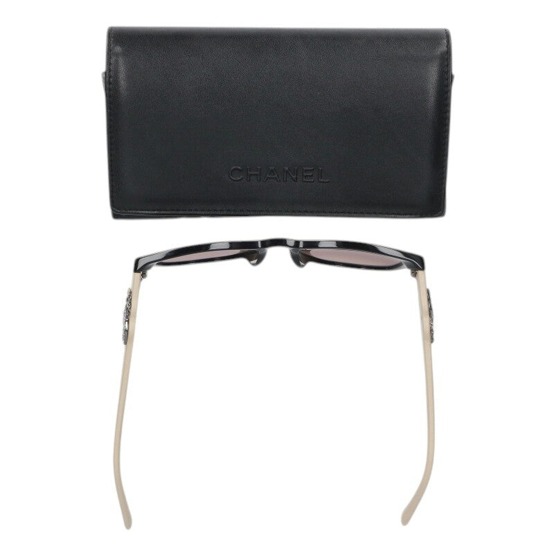 CHANEL Coco Mark Rhinestone Sunglasses Multi Size ONE SIZE