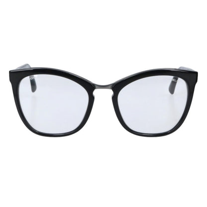 CHANEL Clip-On Sunglasses Black Size ONE SIZE