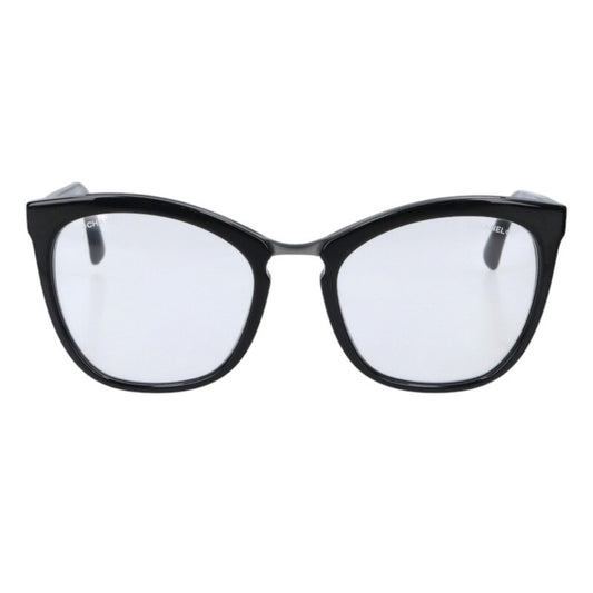 CHANEL Clip-On Sunglasses Black Size ONE SIZE