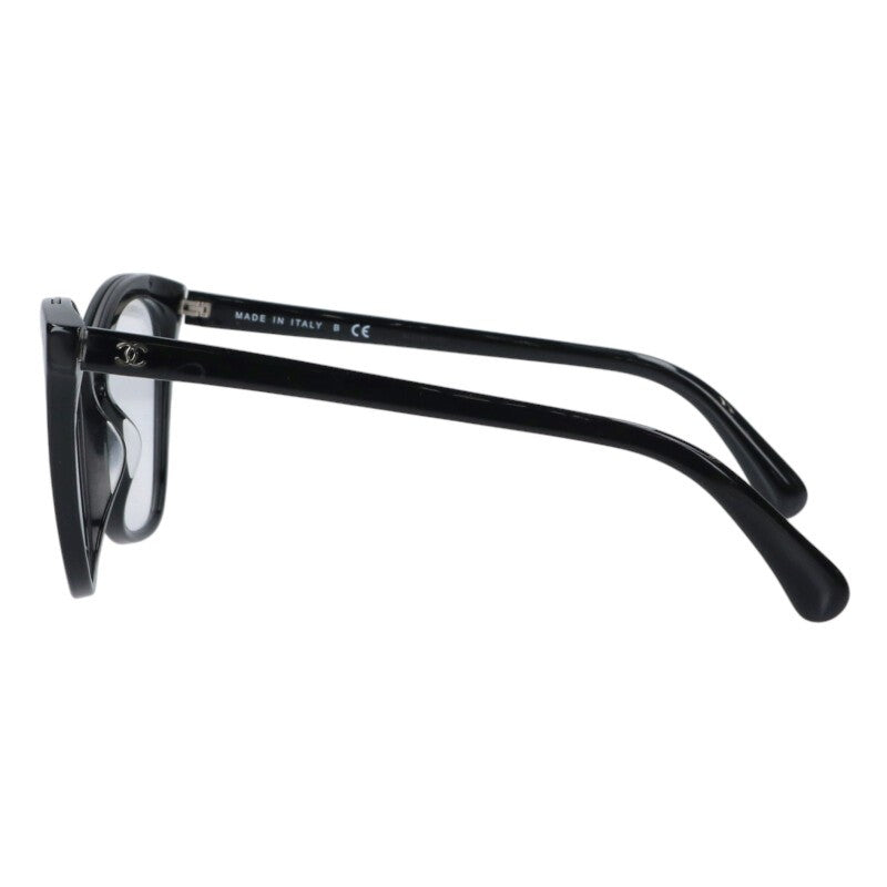 CHANEL Clip-On Sunglasses Black Size ONE SIZE