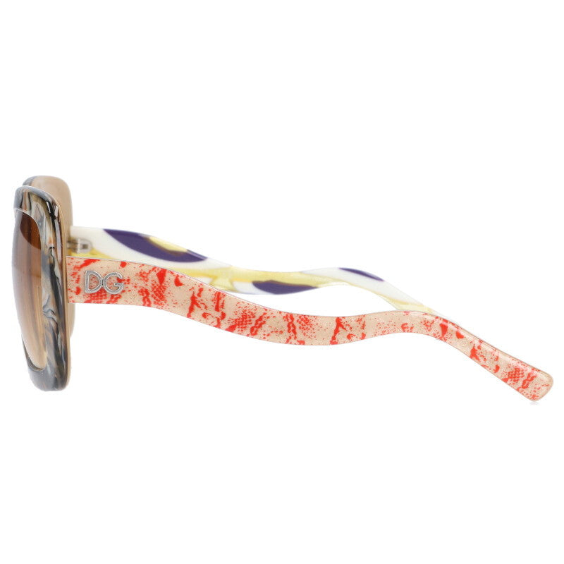 DOLCE & GABBANA Patterned Frame Sunglasses Size ONE SIZE