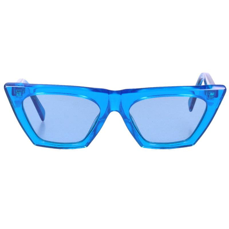 CELINE Blue Cat Eye Frame Sunglasses Size ONE SIZE