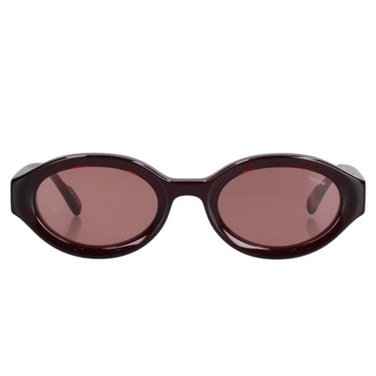 FETICO Oval Sunglasses Red Frame Size 50
