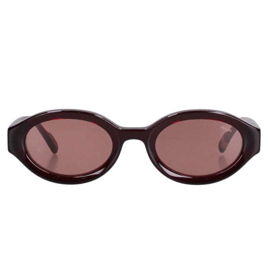 FETICO Oval Sunglasses Red Frame Size 50