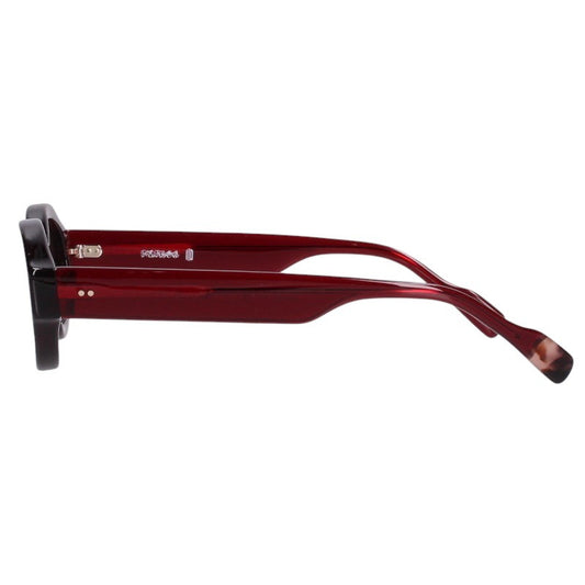 FETICO Oval Sunglasses Red Frame Size 50