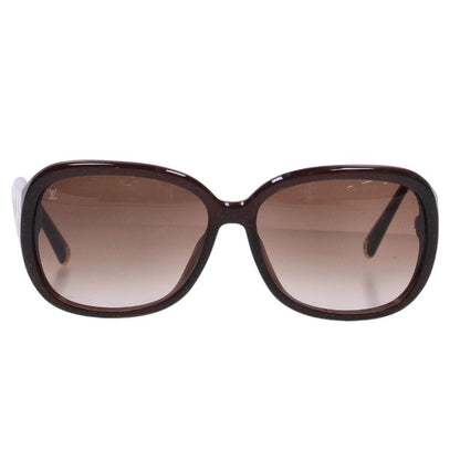 LOUISVUITTON Z0459E Brown Glitter Sunglasses Size 59