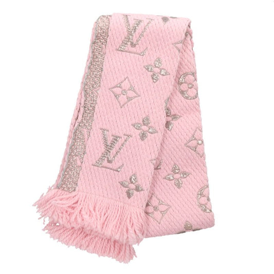 Louis Vuitton Logomania Scarf Pink