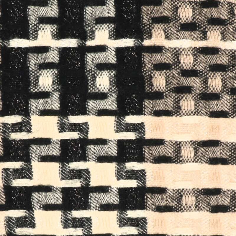 Burberry Wool Cashmere Fringe Scarf Multi Size ONE SIZE