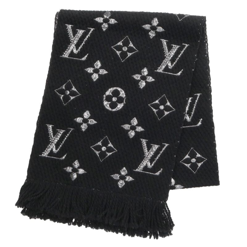 LOUISVUITTON Echarpe Logomania Shine Wool Size ONE SIZE