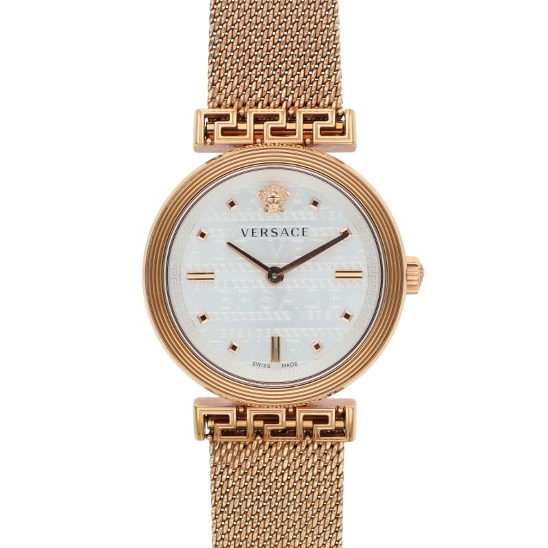 Versace Meander SS Silver Dial Quartz Watch Size ONE SIZE