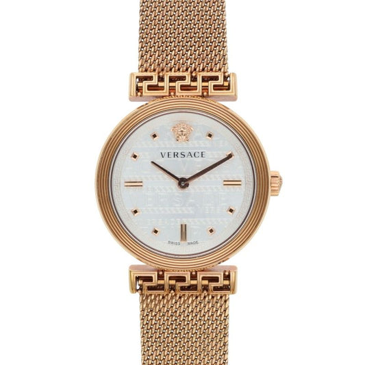 Versace Meander SS Silver Dial Quartz Watch Size ONE SIZE