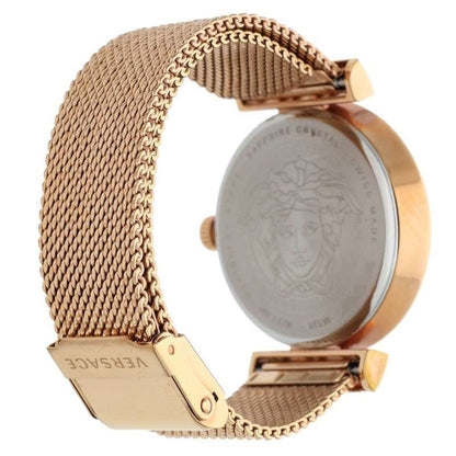 Versace Meander SS Silver Dial Quartz Watch Size ONE SIZE