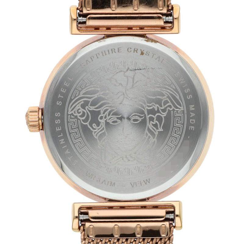 Versace Meander SS Silver Dial Quartz Watch Size ONE SIZE