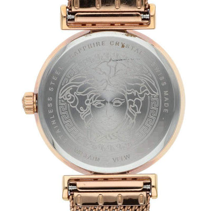 Versace Meander SS Silver Dial Quartz Watch Size ONE SIZE