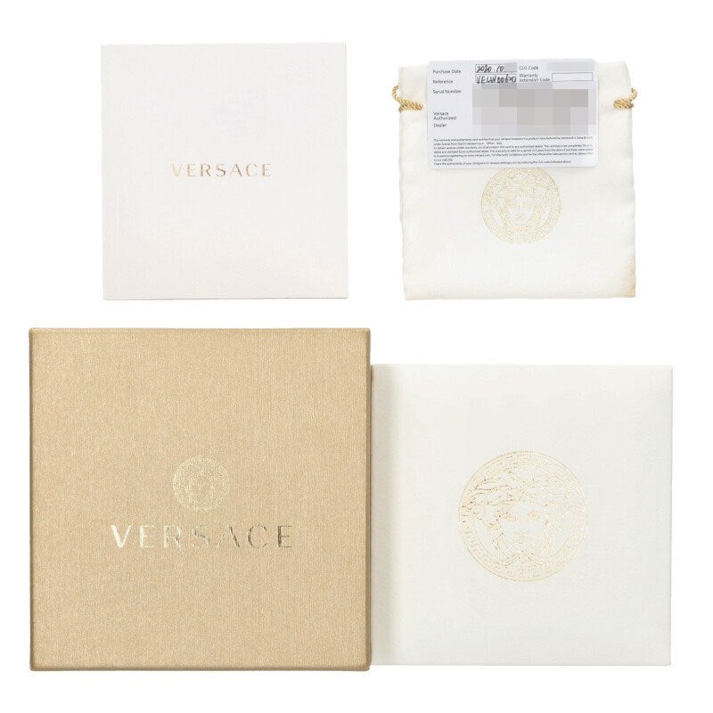 Versace Meander SS Silver Dial Quartz Watch Size ONE SIZE