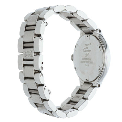 Cartier Must 21 W21 SS Silver Dial Quartz Size ONE SIZE