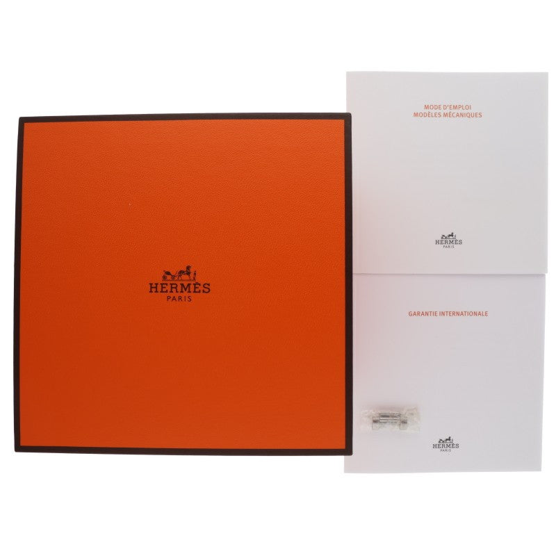 HERMES Hermes Cut GM SS Diamond Automatic Watch Size GM