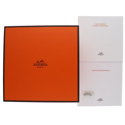 HERMES Hermes Cut GM SS Diamond Automatic Watch Size GM