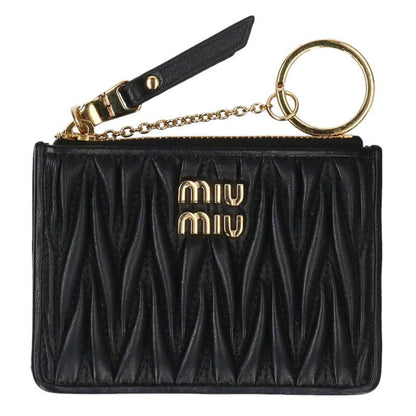 miumiu Matelasse Leather Card Case Size ONE SIZE