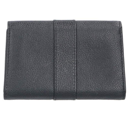 DELVAUX Black Buckle Design Card Case Size ONE SIZE