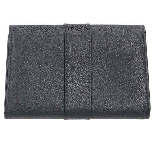 DELVAUX Black Buckle Design Card Case Size ONE SIZE