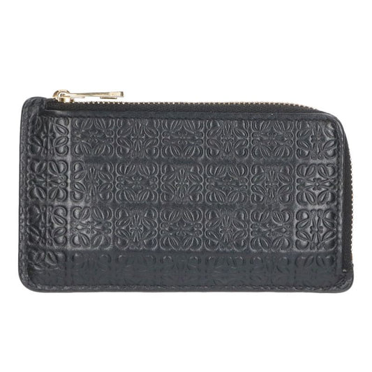 LOEWE Repeat Anagram Card Case Black Size ONE SIZE