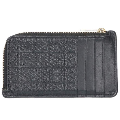 LOEWE Repeat Anagram Card Case Black Size ONE SIZE