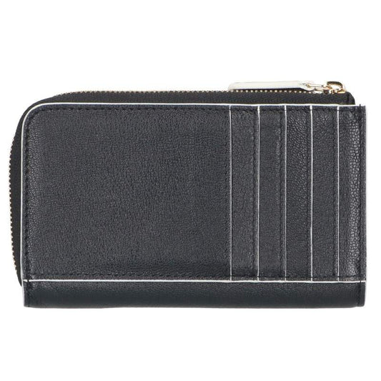 CHANEL Fragment Card Holder Black Card Case Size ONE SIZE