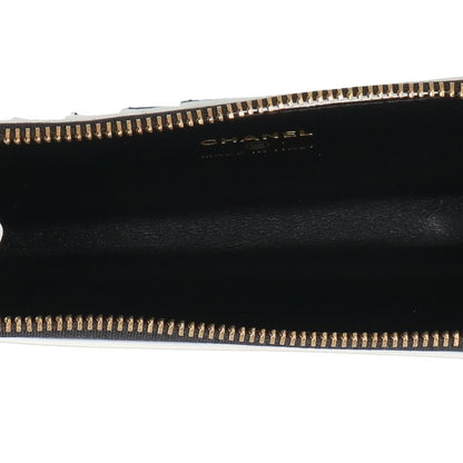 CHANEL Fragment Card Holder Black Card Case Size ONE SIZE