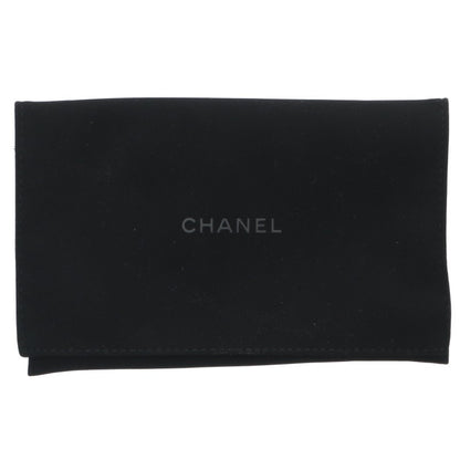 CHANEL Fragment Card Holder Black Card Case Size ONE SIZE