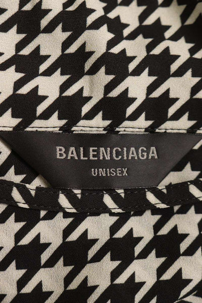 Balenciaga Scarf White x Black One Size