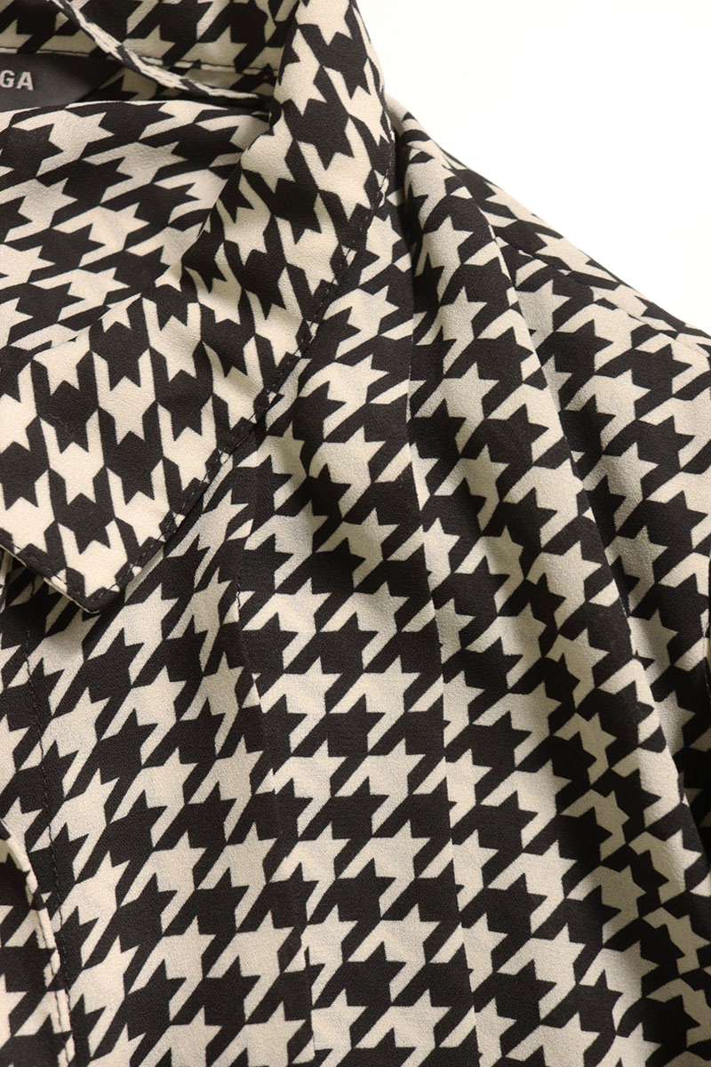 Balenciaga Scarf White x Black One Size