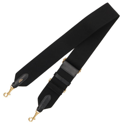 CELINE Wool Calfskin Shoulder Strap Black/Gold