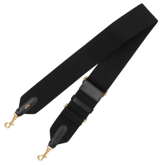 CELINE Wool Calfskin Shoulder Strap Black/Gold