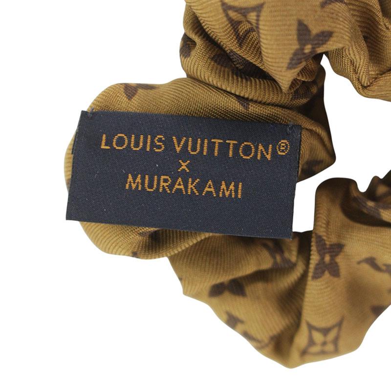 Louis Vuitton x MURAKAMITAKASHI   M Cherry Blossom Monogram Scrunchie