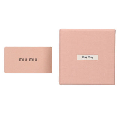 miumiu Leather Micro Trick Charm Navy Size ONE SIZE