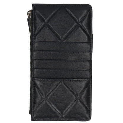 CHANEL 19 Phone & Card Holder Case Black/Gold Size ONE SIZE