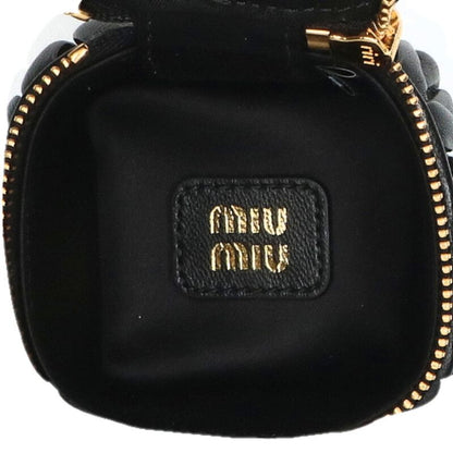 Miu Miu 5TL527 Matelasse Pouch Keyring Size ONE SIZE