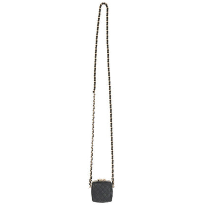 CHANEL Matelasse Mirror Chain Shoulder Pouch Size ONE SIZE