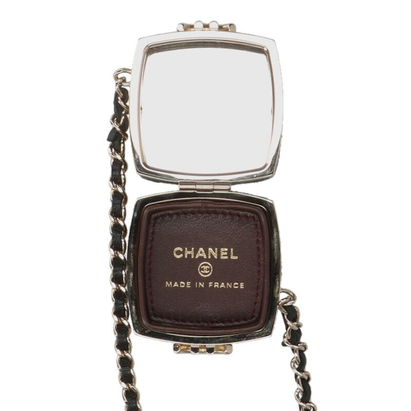 CHANEL Matelasse Mirror Chain Shoulder Pouch Size ONE SIZE