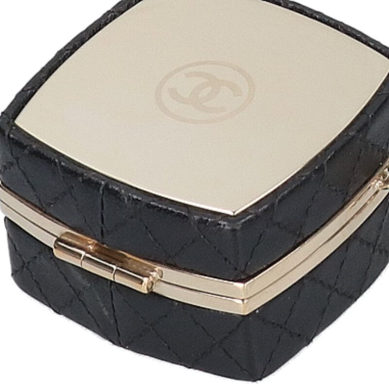 CHANEL Matelasse Mirror Chain Shoulder Pouch Size ONE SIZE