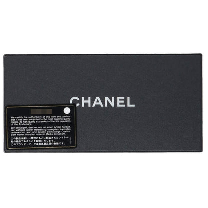 CHANEL Coco Mark Logo Suspenders Black