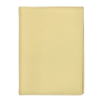 HERMES Agenda GM R Stamp Notebook Cover Yellow Size GM