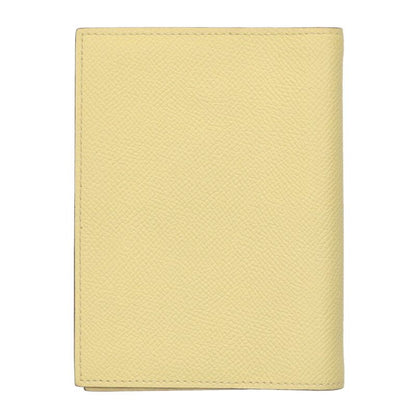 HERMES Agenda GM R Stamp Notebook Cover Yellow Size GM