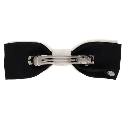CHANEL Coco Mark Ribbon White Black