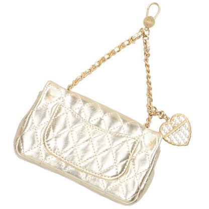 CHANEL Matelasse Coco Mark Lambskin Flap Bag Size ONE SIZE