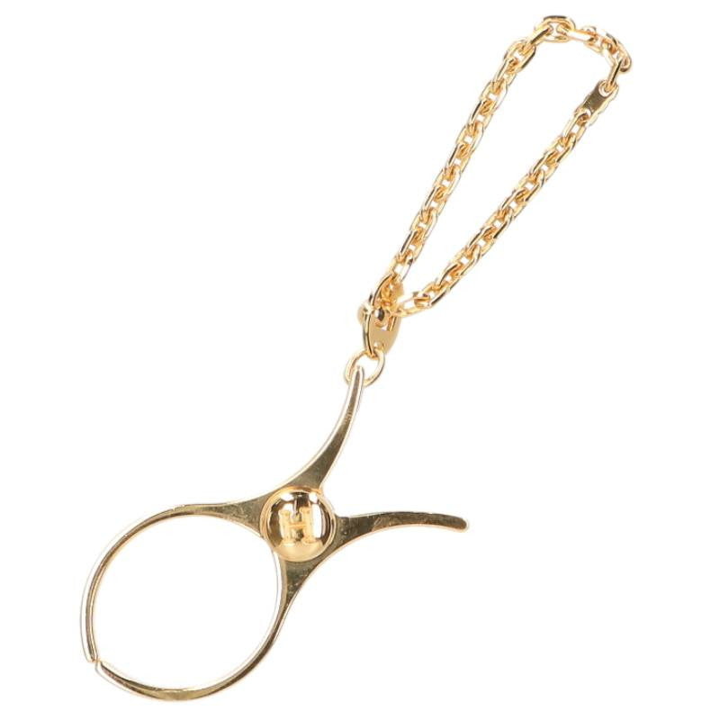 HERMES Filou Gold Glove Holder Size ONE SIZE